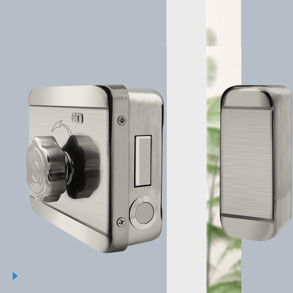 No Wiring Outdoor Fingerprint Rim Unlock Smart Card Digital Code