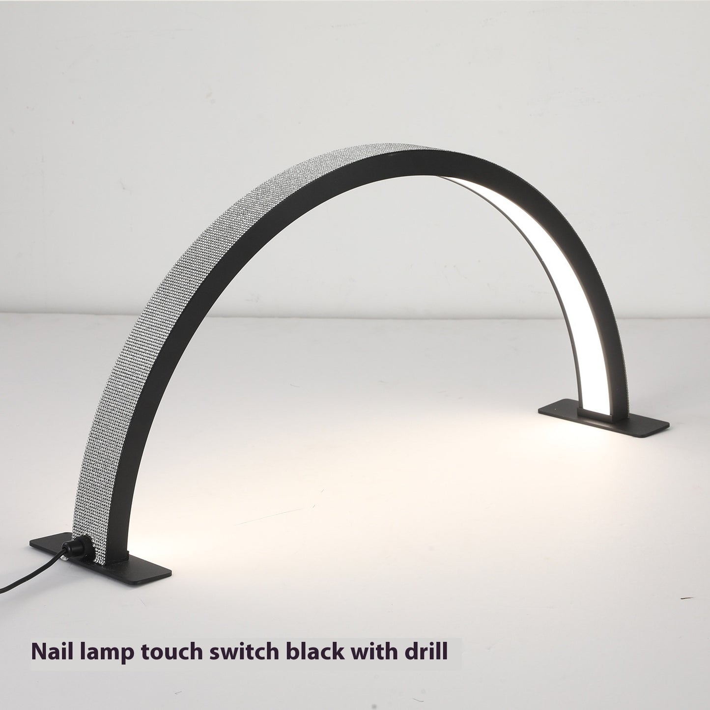 Half Moon Hot Lamp Desktop Arc Nail Table Lamp
