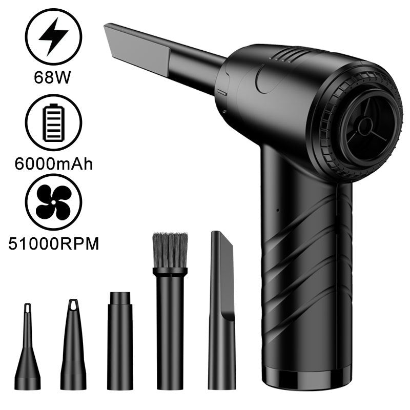 Wireless Electric Air Duster PC Air Blower Cleaning 51000 RPM PC Laptop Cleaning Kit For PC Laptop Keyboard Rda