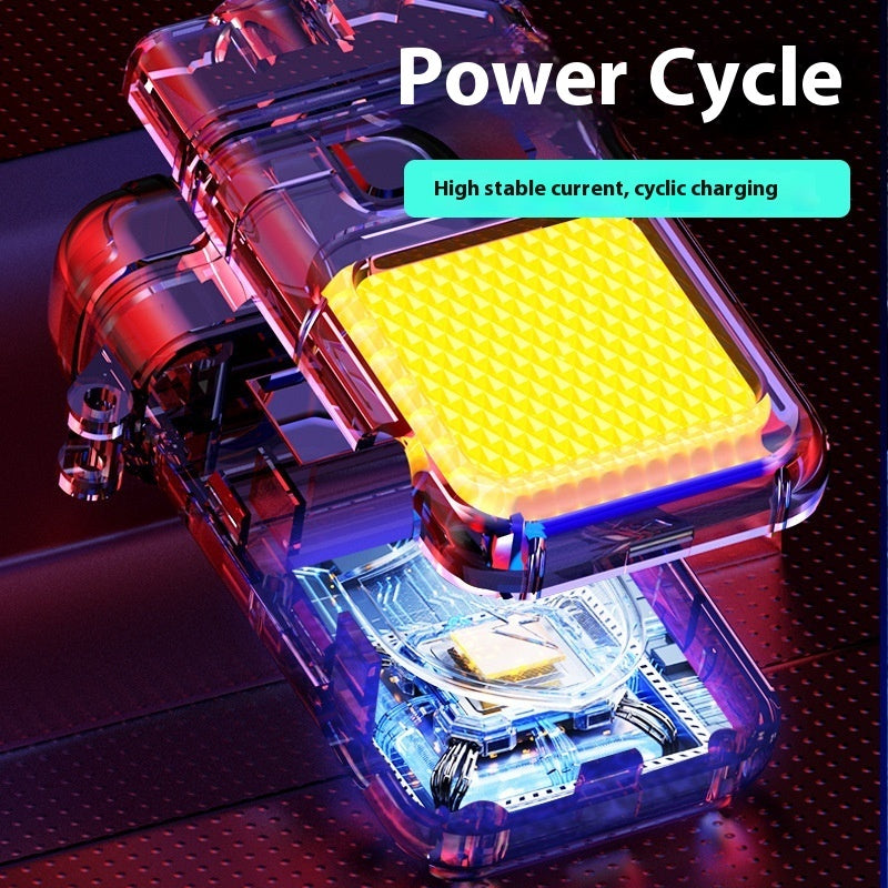 Mini Keychain Light TYPE-C Rechargeable Keychain Flashlight