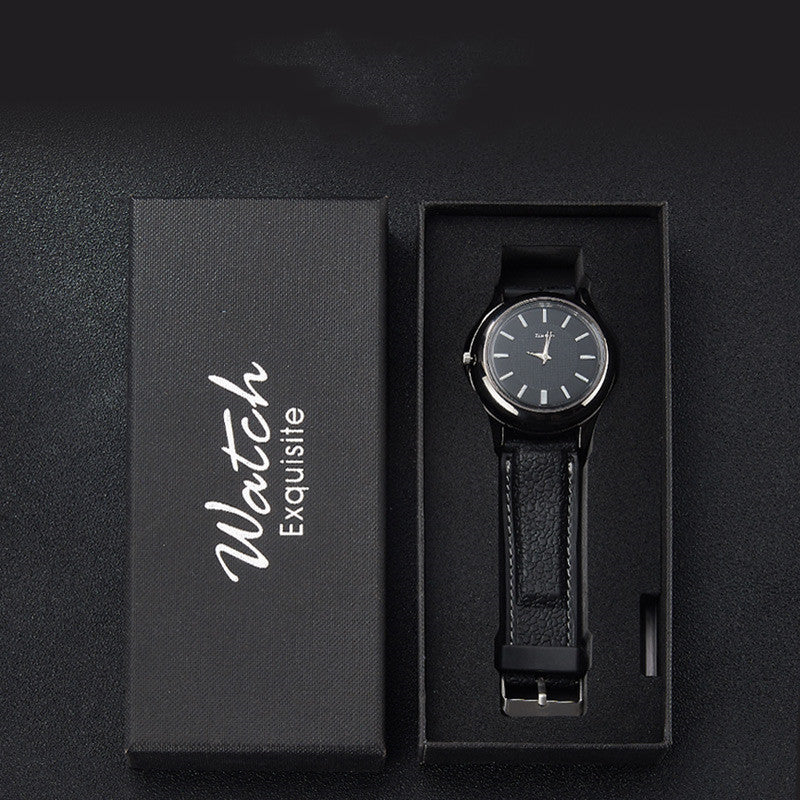 Rechargeable Windproof Creative Personality Watch USB Electronic Cigarette Lighter