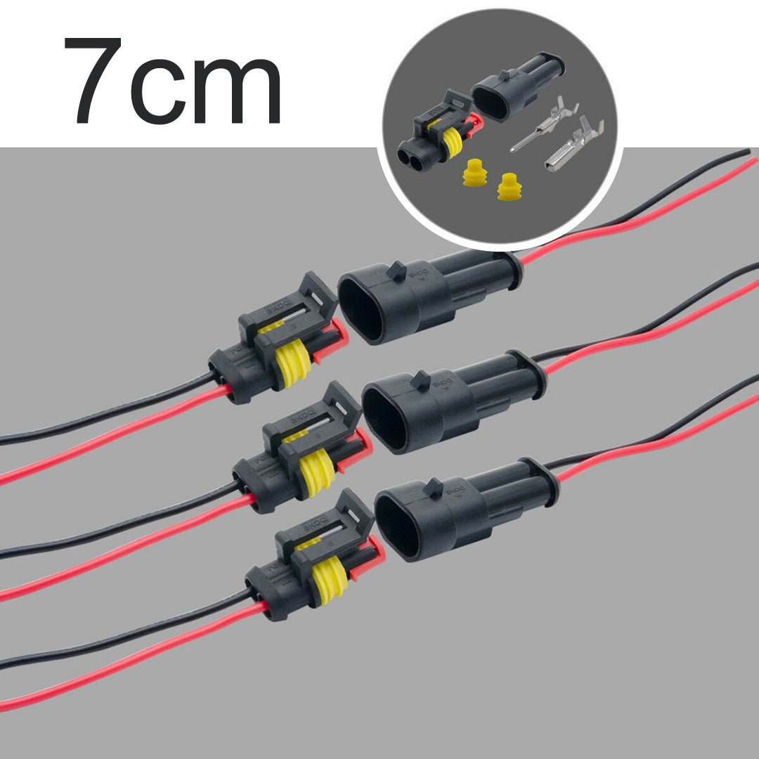 Car Waterproof Wire And Cable Connector Plug Socket
