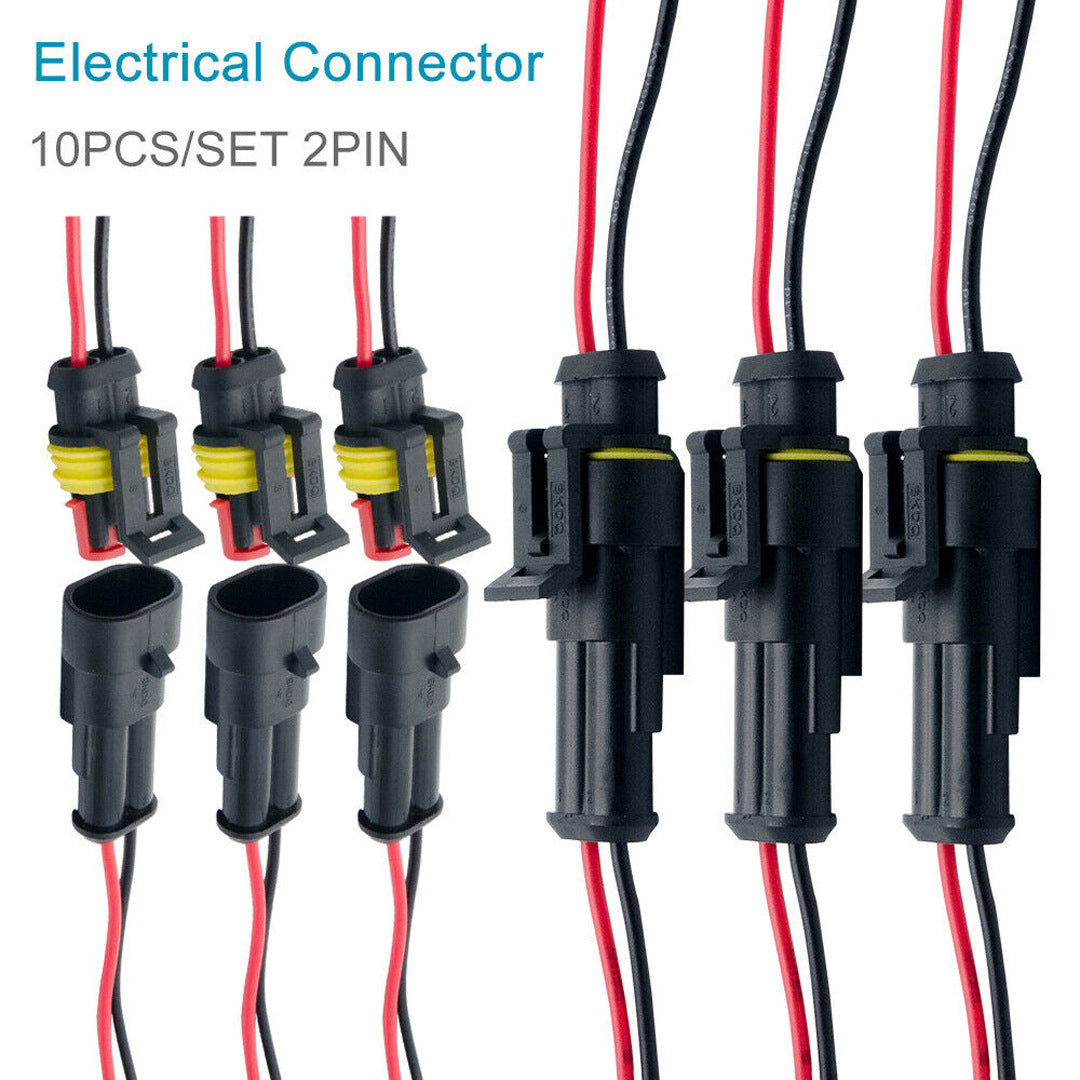 Car Waterproof Wire And Cable Connector Plug Socket