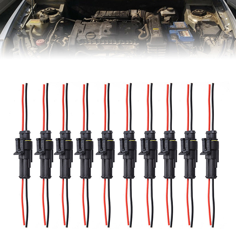 Car Waterproof Wire And Cable Connector Plug Socket